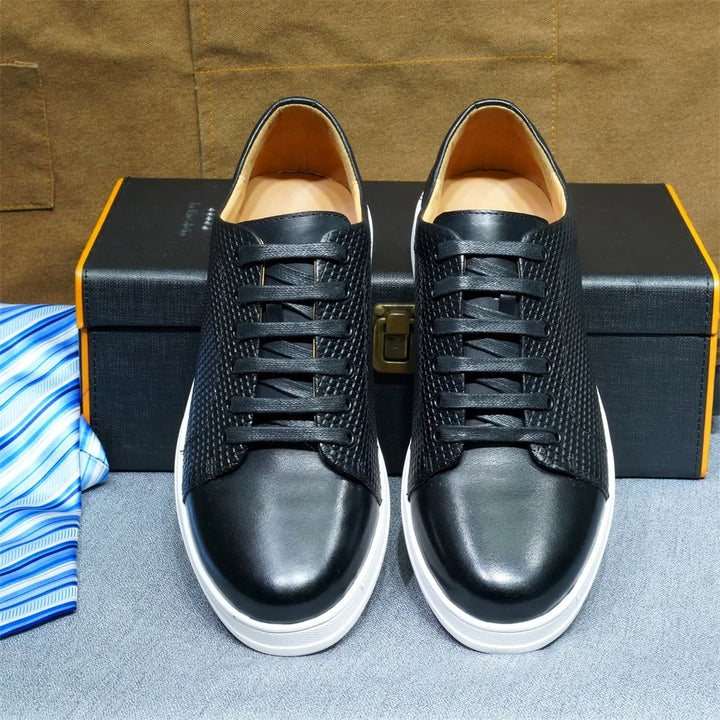 Lombardi Italian Leather Sneakers