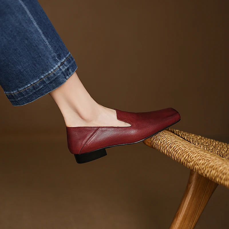 Portia Leather Loafers