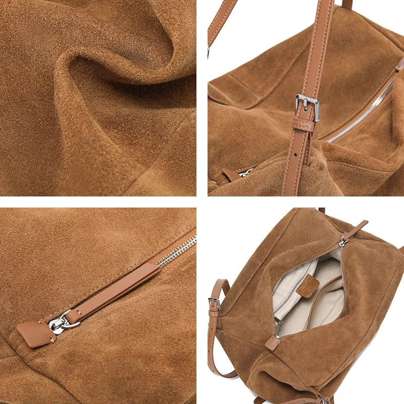 Marlow Suede Shoulder Bag