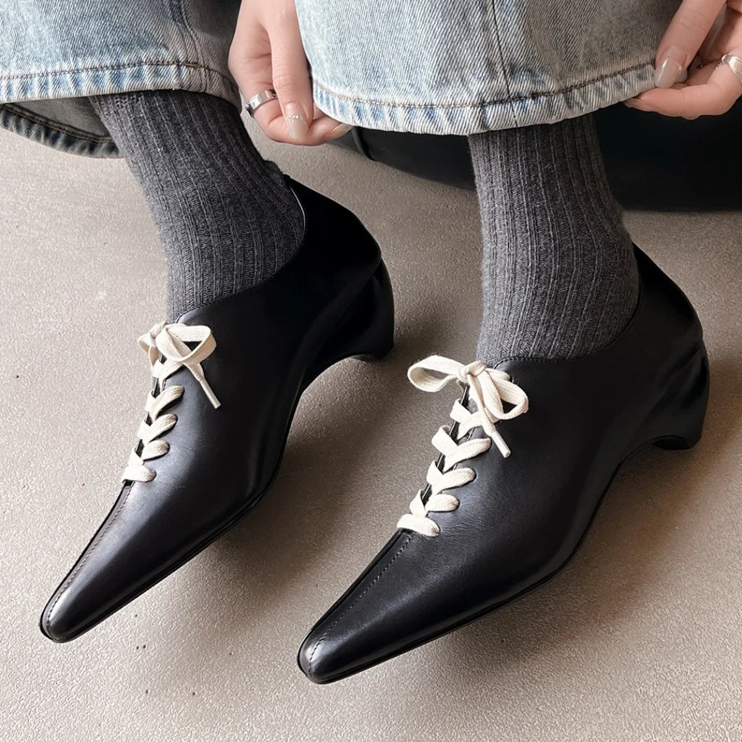 Virelli Leather Oxfords