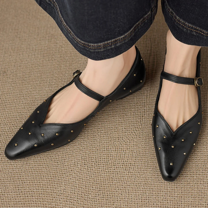 Calista Studded Loafers