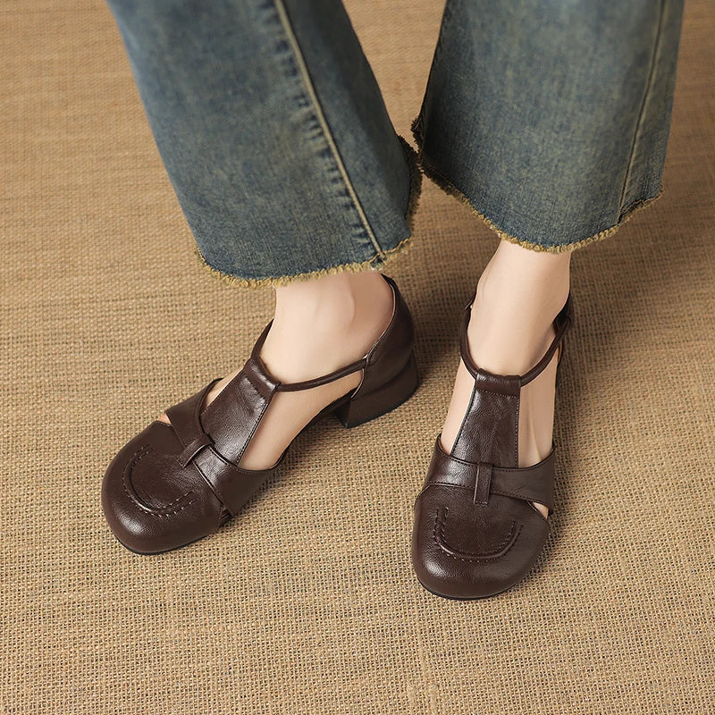 Bellina T-Strap Sandals