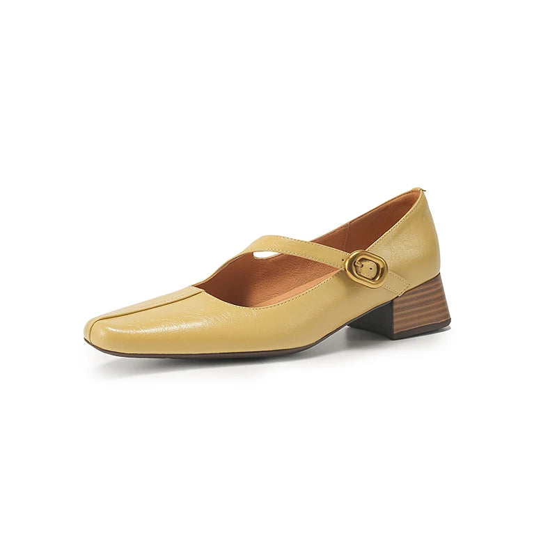 Colette Leather Mary Janes