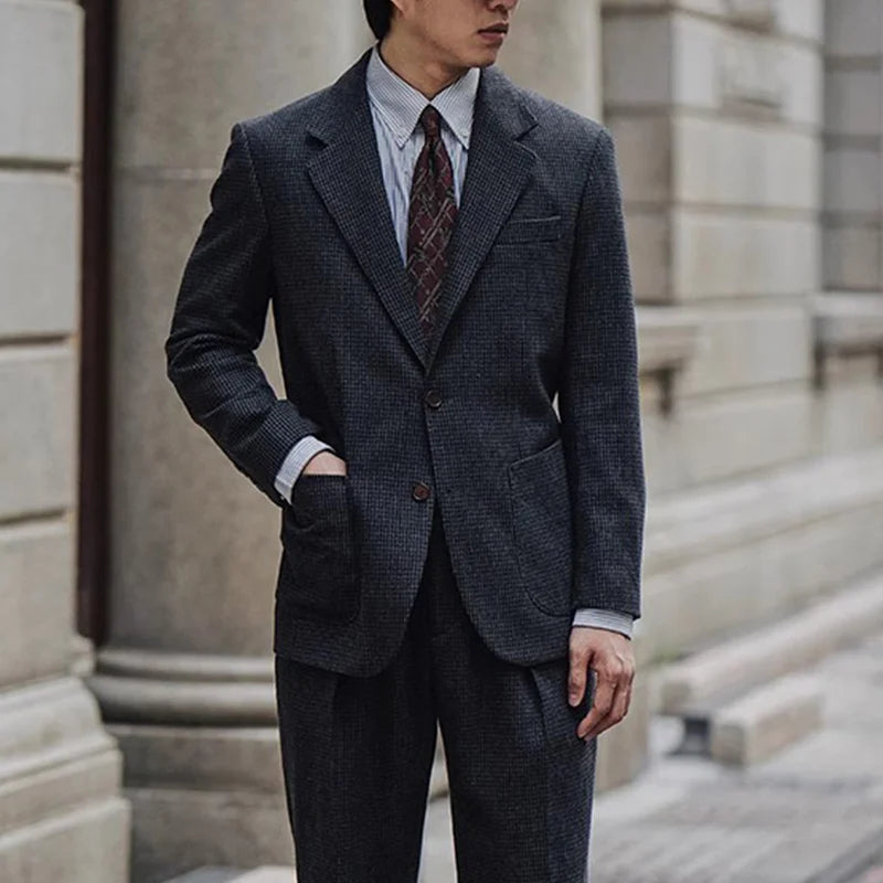 Grant Mercer Houndstooth Blazer