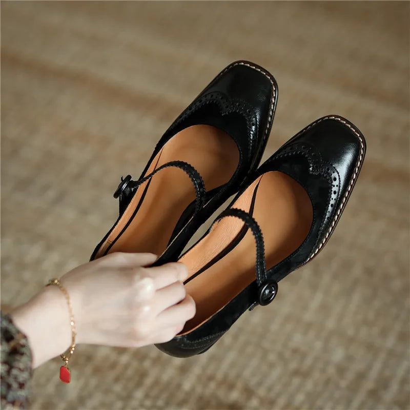 Cambria Mary Jane Heels