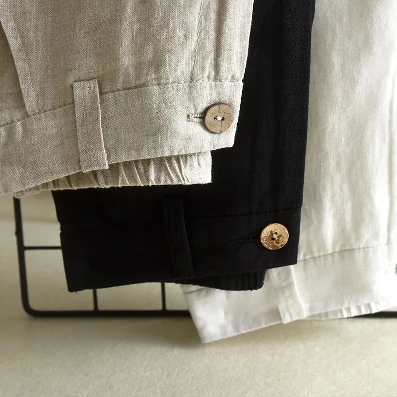 Levana Linen Trousers