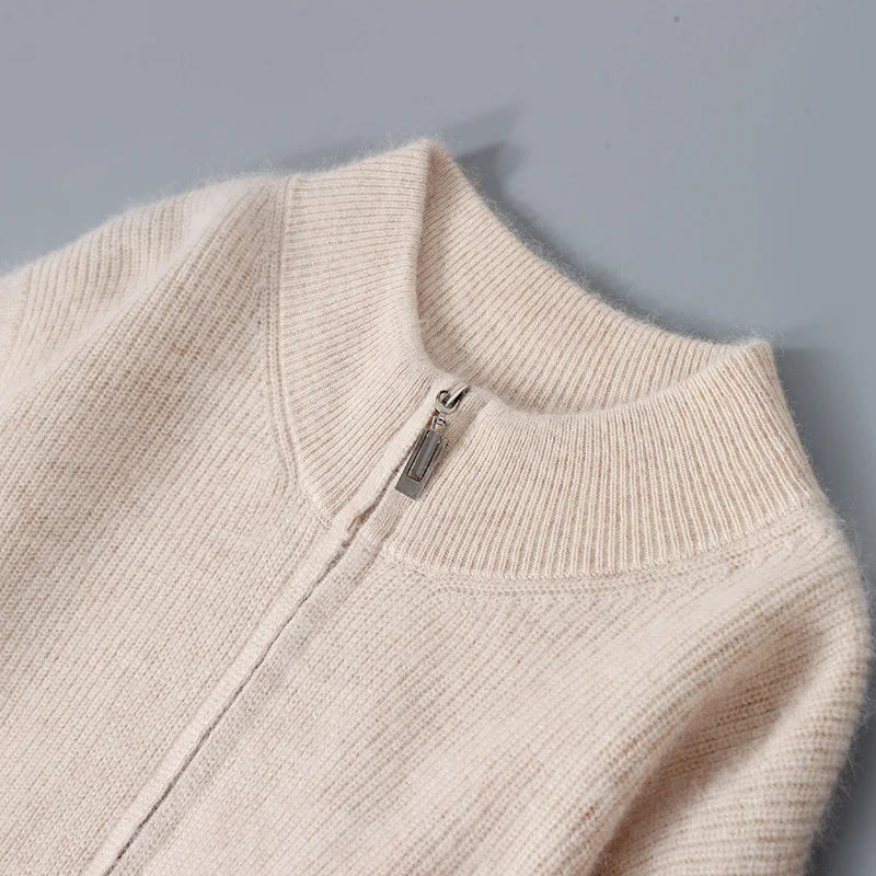 Carrick Cashmere Zip Up