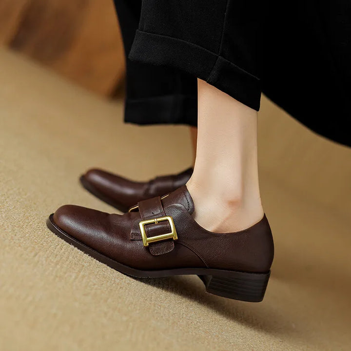 Savona Buckle Monk Loafers