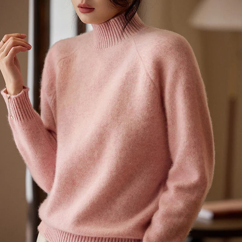 Meredith Merino Mockneck