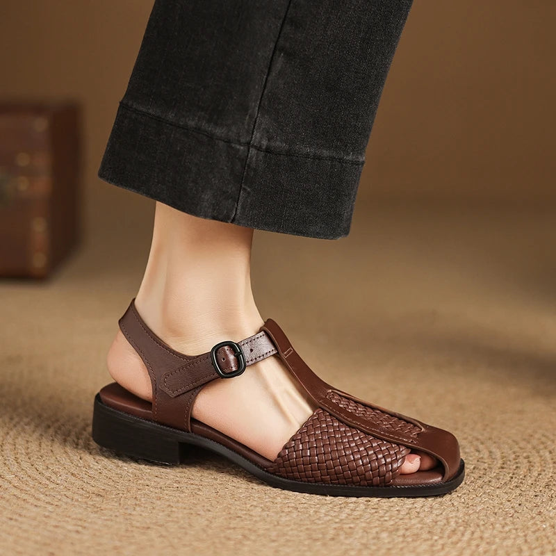 Vineyard Leather Sandals