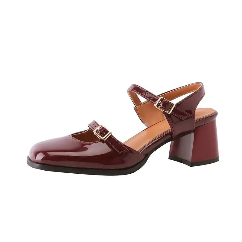 Allegra Patent Mary Janes