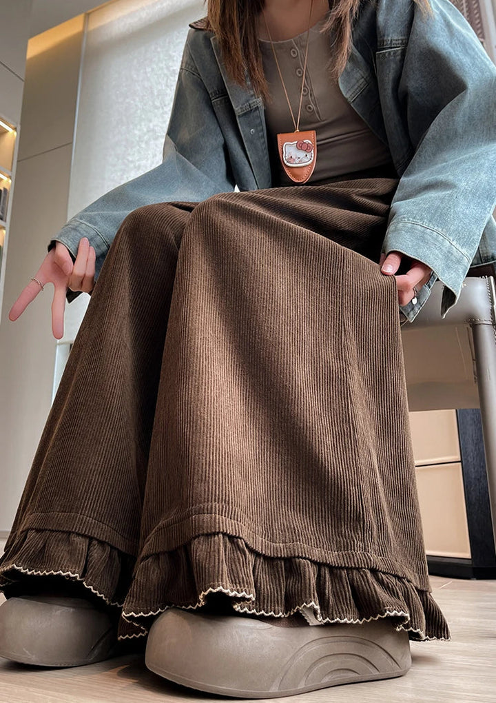 Harper Draped Corduroy Pants