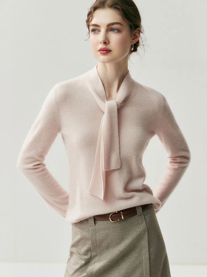 Simone Cashmere Knot Sweater