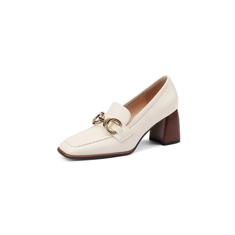 Brielle Leather Pumps