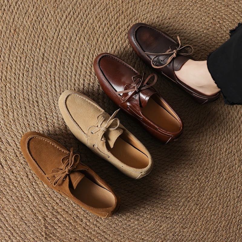 Maribel Leather Loafers