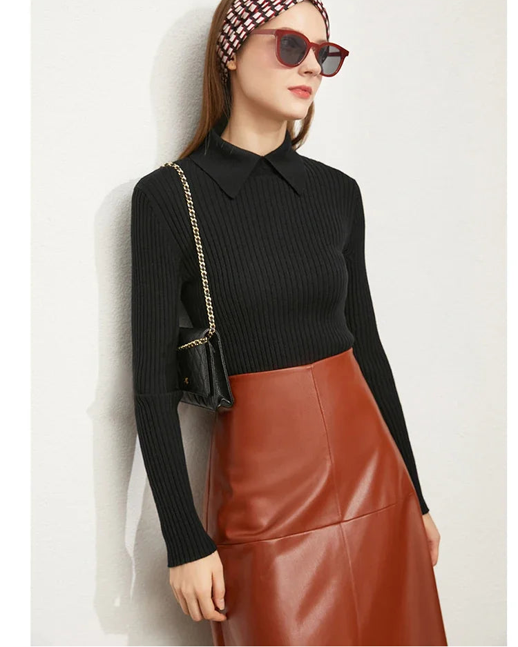 Blythe Ribbed Knit Polo