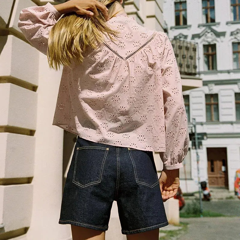 Rosalie Eyelet Blouse