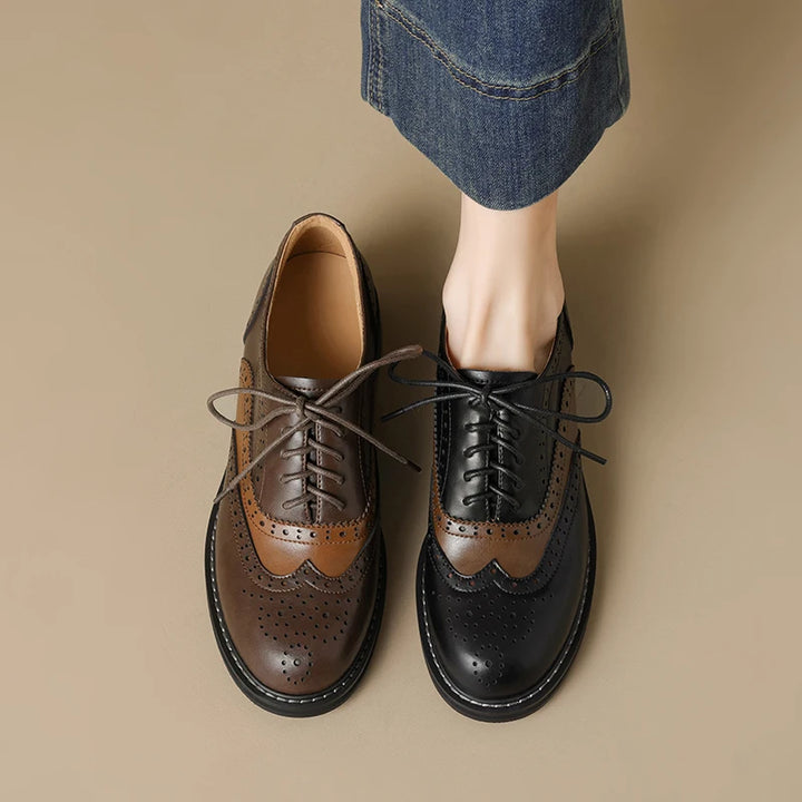 Tuxedo Wingtip Oxfords