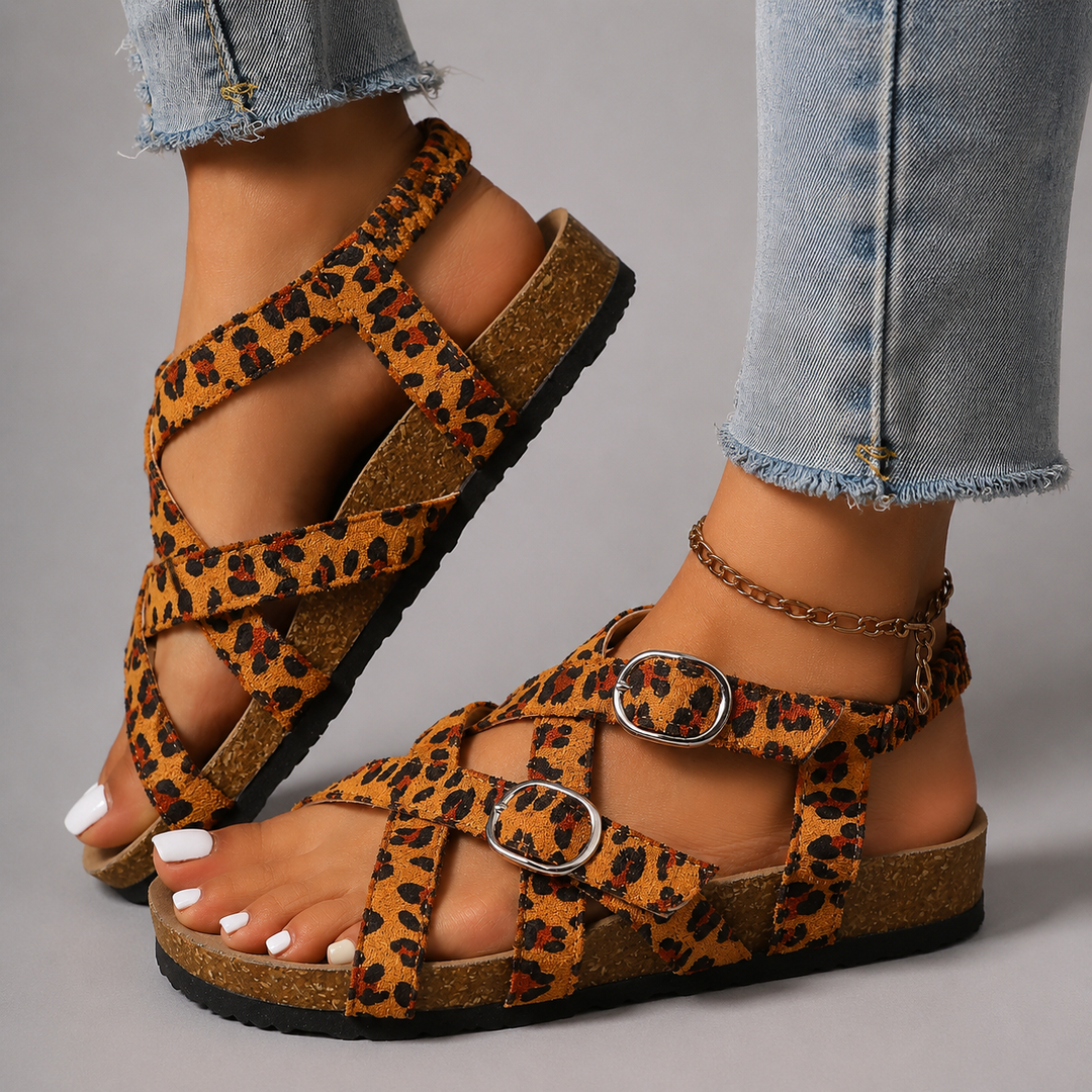 Savanna Buckle Sandals