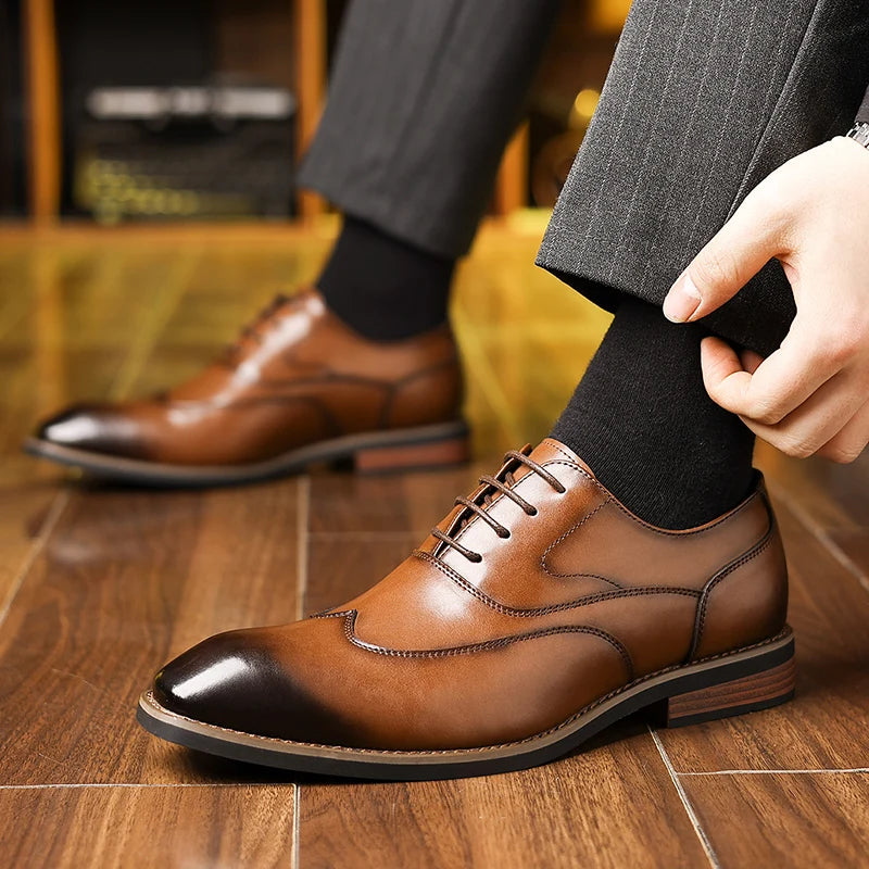 Valdoro Leather Oxfords
