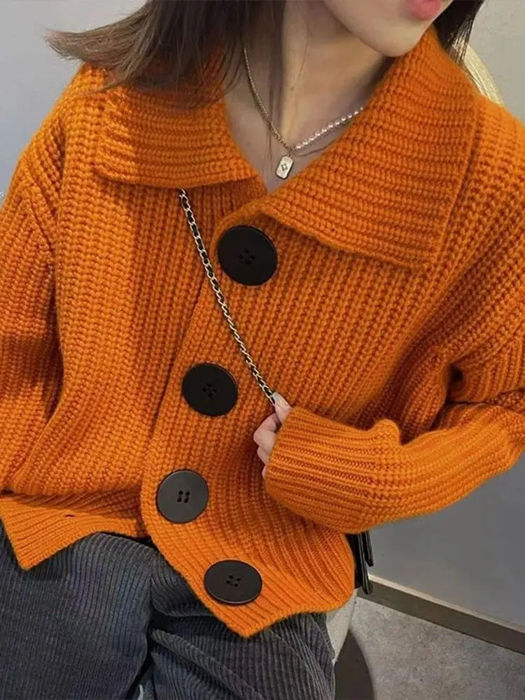 Fullstop Button Cardigan