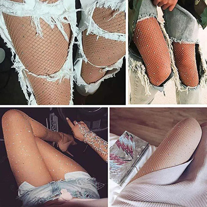 Sheer Spark Fishnets