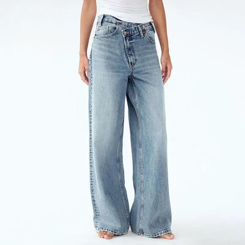 Keira Offset Waist Jeans