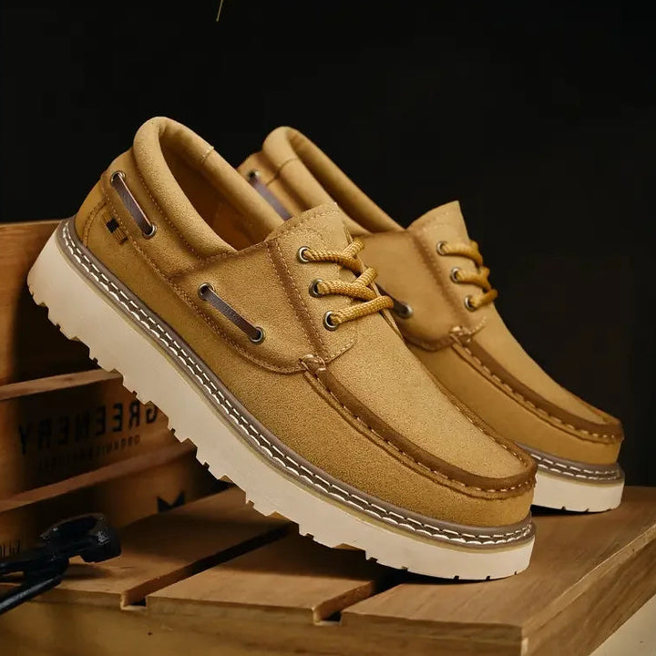Mercer Leather Moc Oxfords