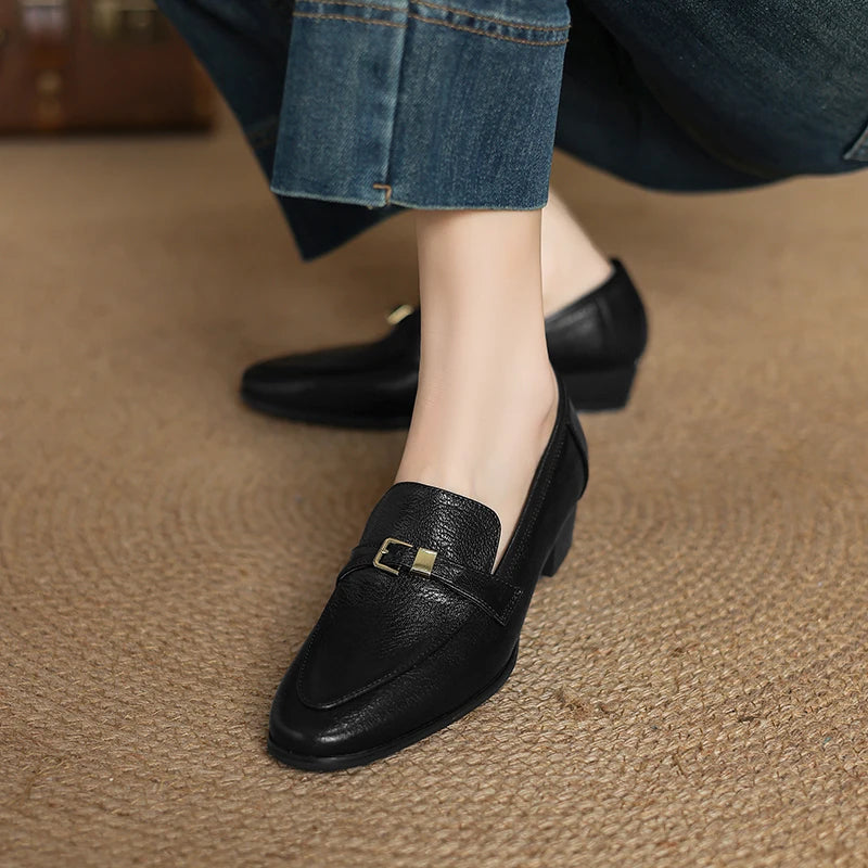 Lorenza Leather Loafers