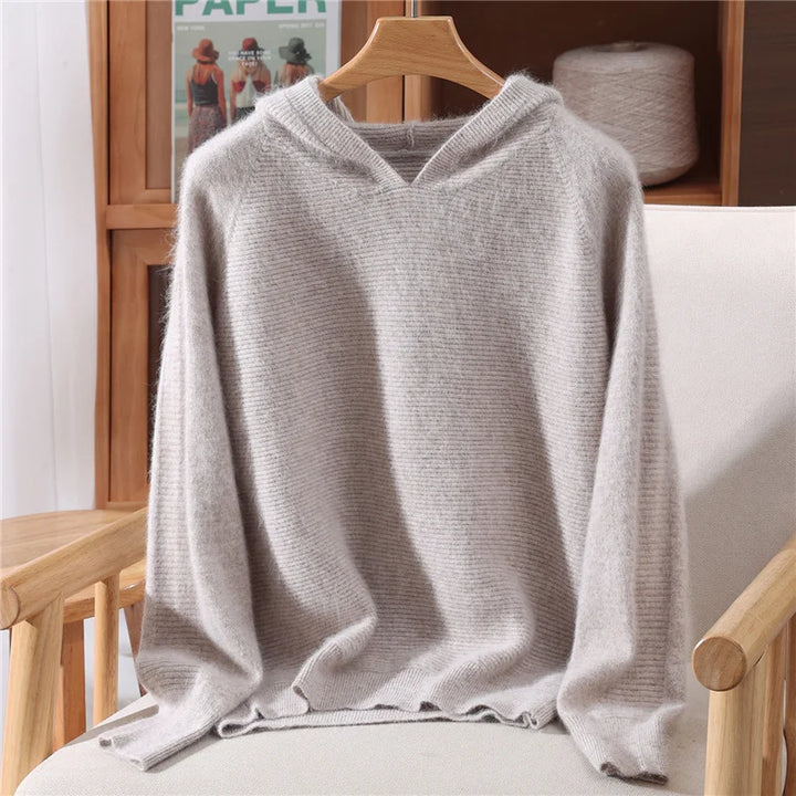 Cloudveil Mink Cashmere Hoodie