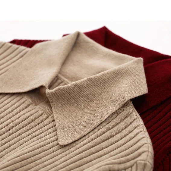 Blythe Ribbed Knit Polo