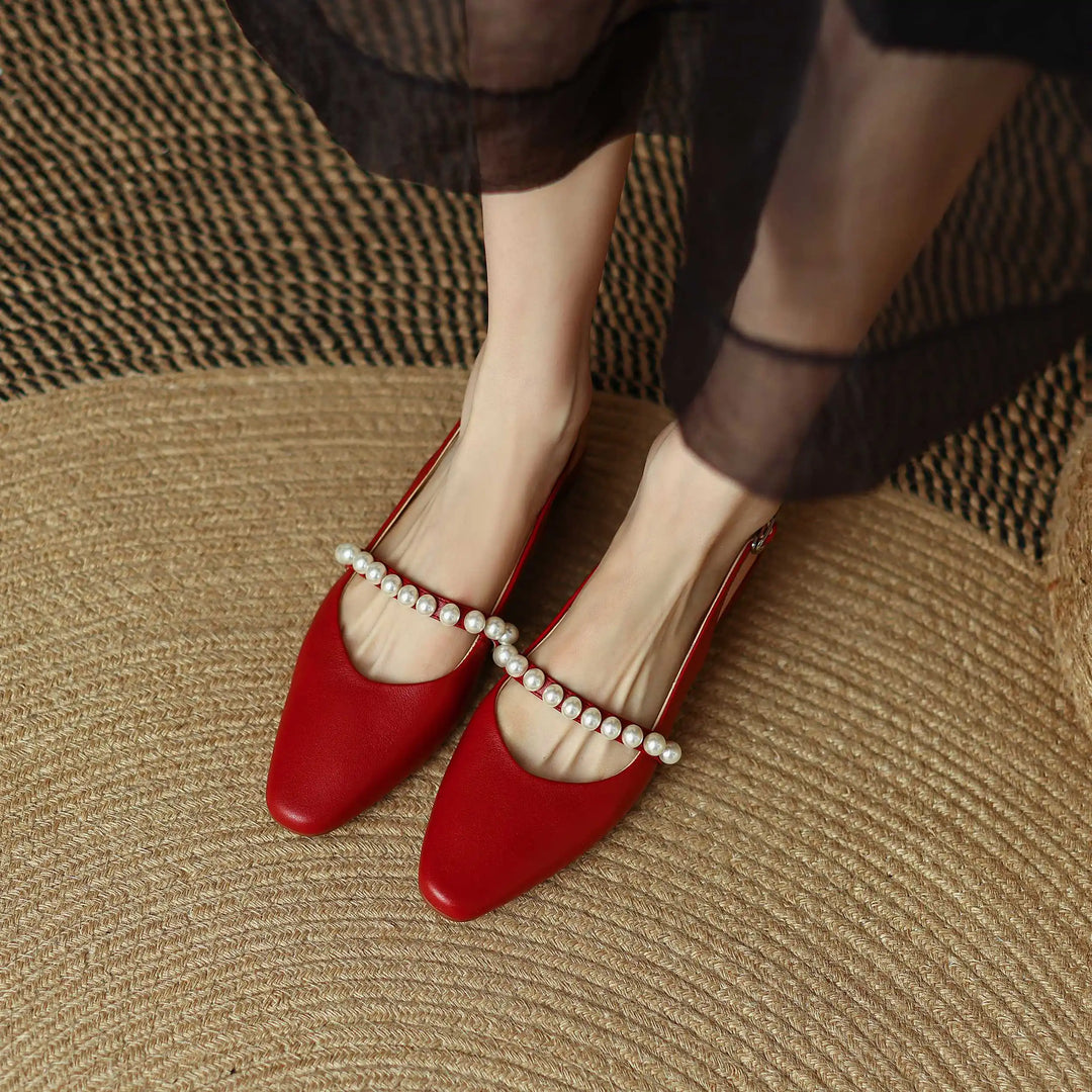 Forté Pearl Slingbacks