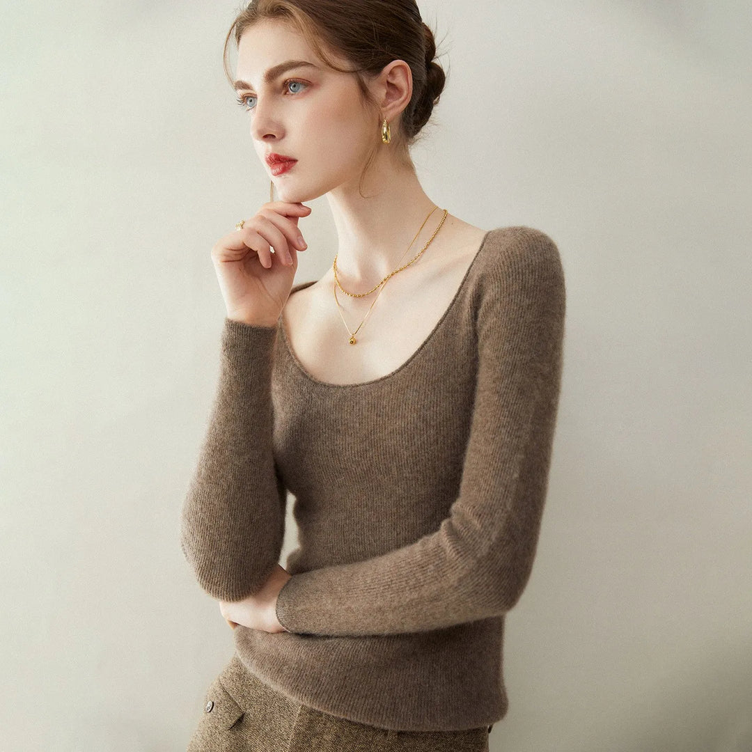 Claudette Cashmere O-neck