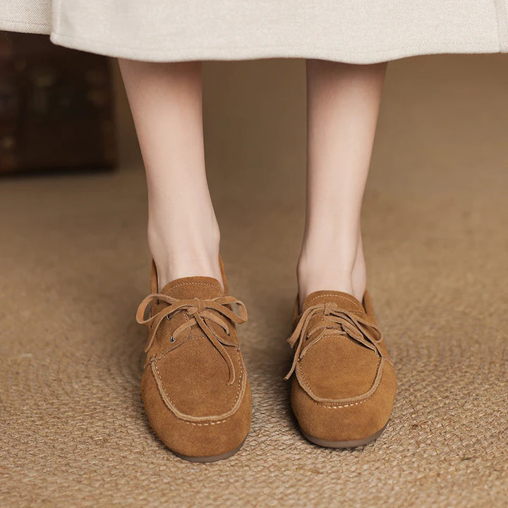 Maribel Leather Loafers