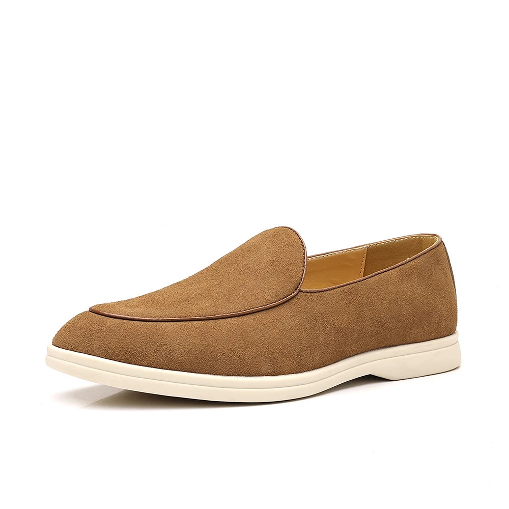 Armano Suede Slip Ons