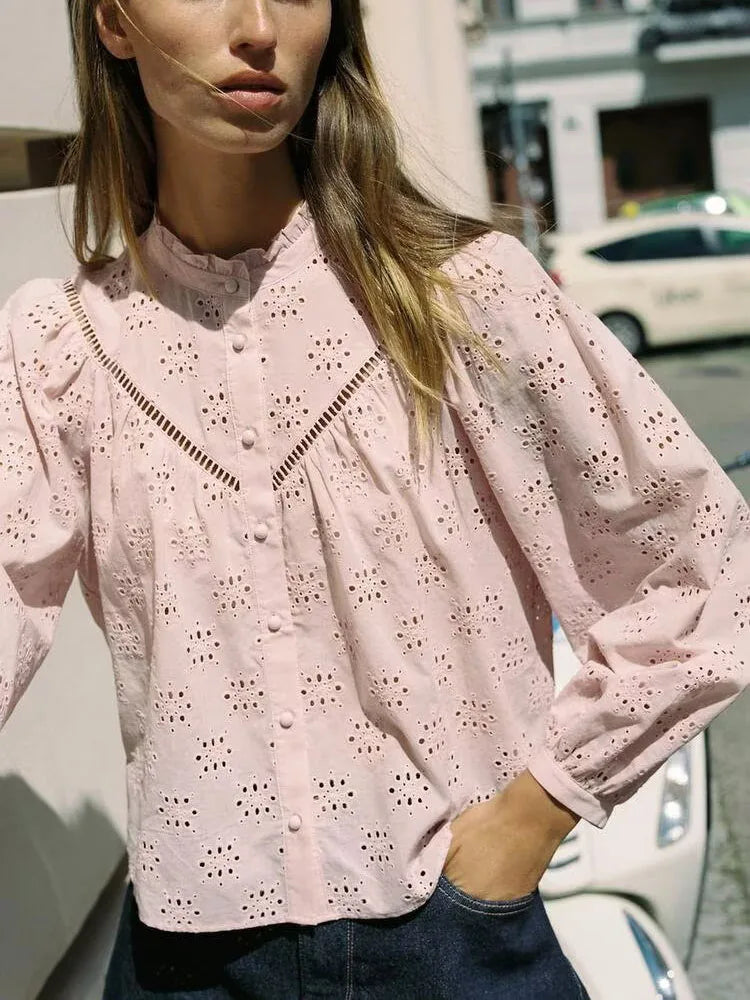 Rosalie Eyelet Blouse