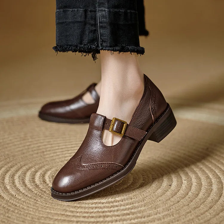 Daphne Buckle Mary Janes