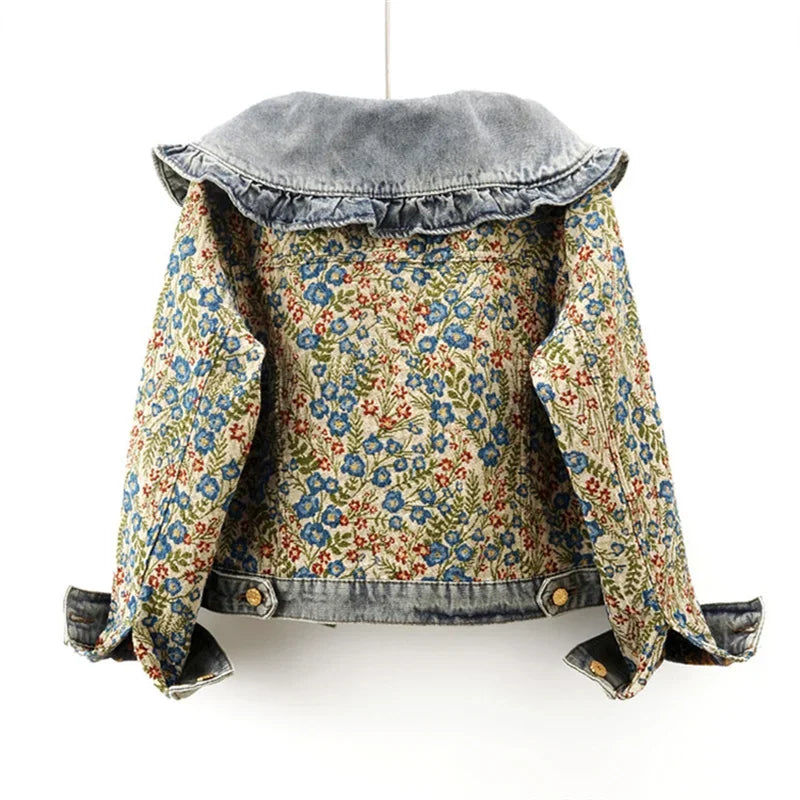Giardino Jacquard Denim Jacket