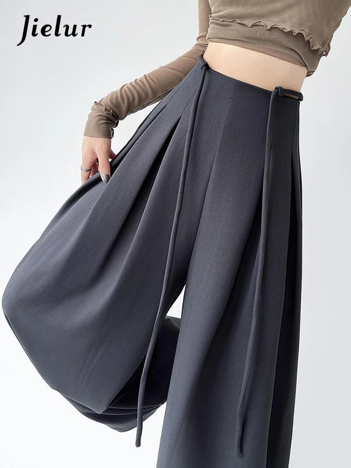 Pieghetta Pleated Wide-Leg Trousers