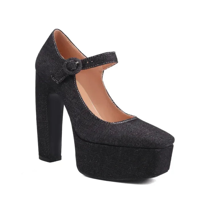 Brera Denim Pumps