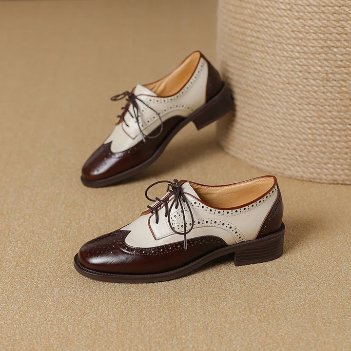 Odette Two-Tone Oxfords