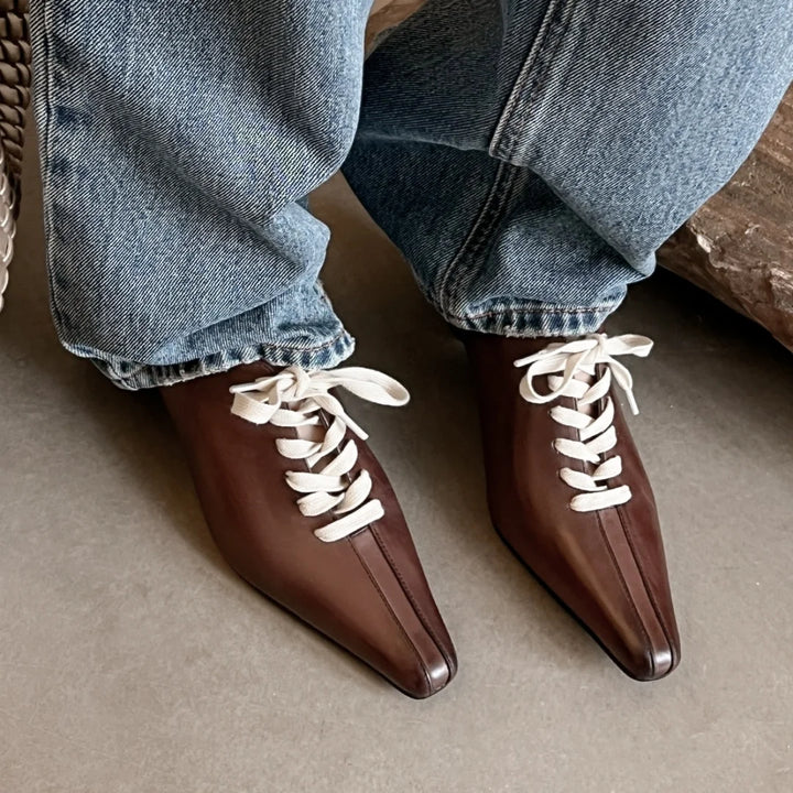 Virelli Leather Oxfords
