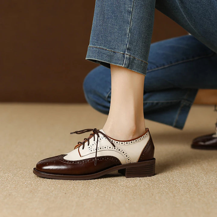 Odette Two-Tone Oxfords