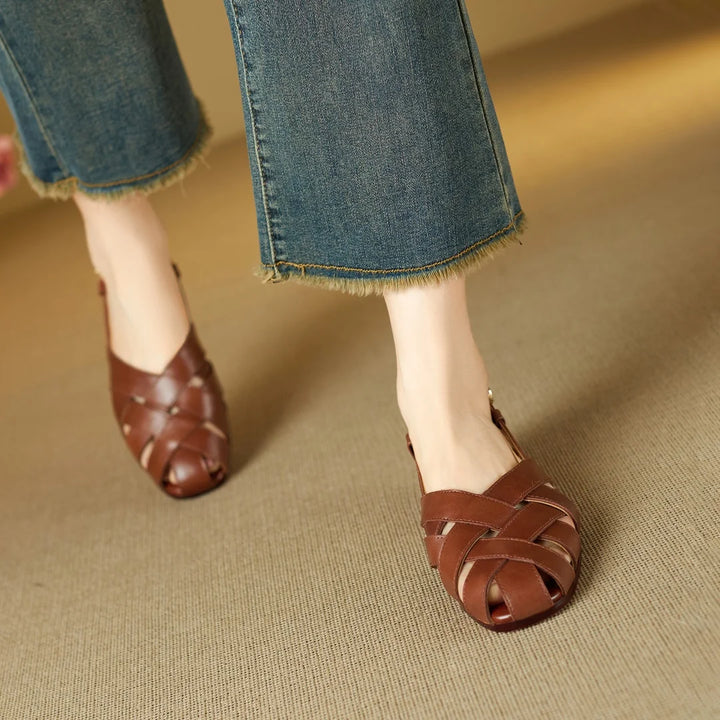 Tressa Woven Slingbacks