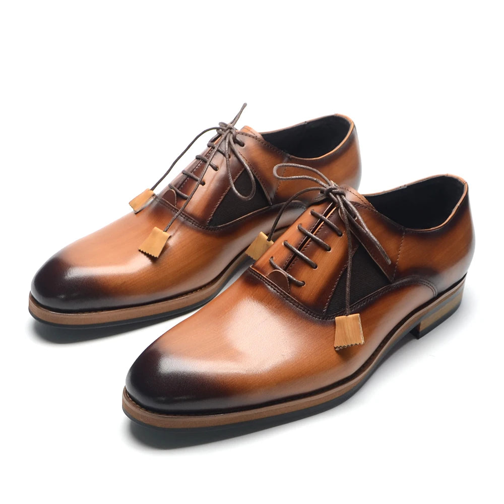 Valente Burnished Oxfords