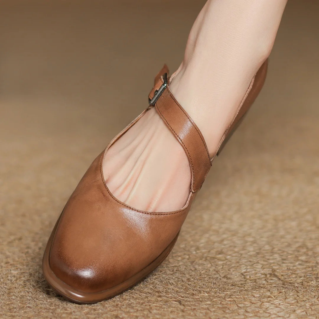 Monterra Cross Strap Flats