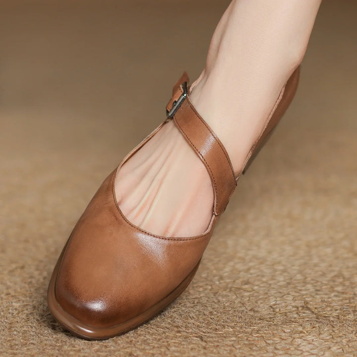Monterra Cross Strap Flats