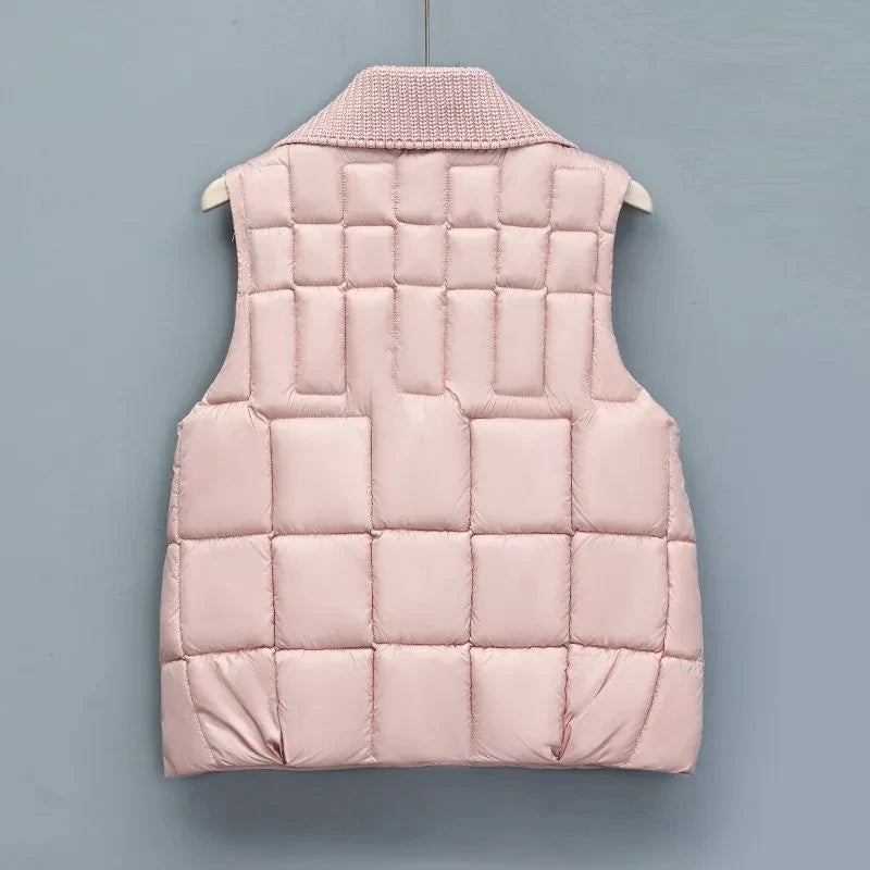 Isolde Down Cotton Vest