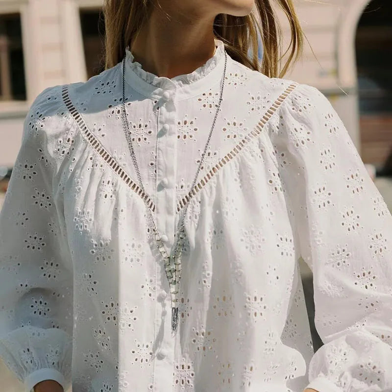 Rosalie Eyelet Blouse