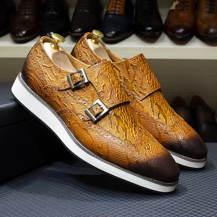 Serpente Monk Strap Brogues
